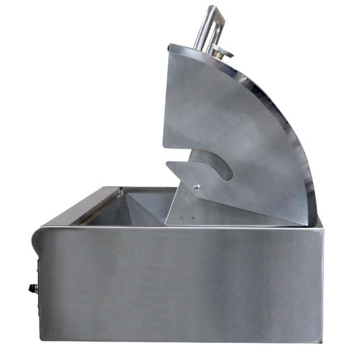 ProFire PFDLX48RIH shown with lid open