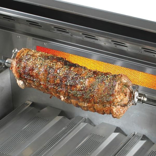 ProFire rear infrared broiler and rotisserie